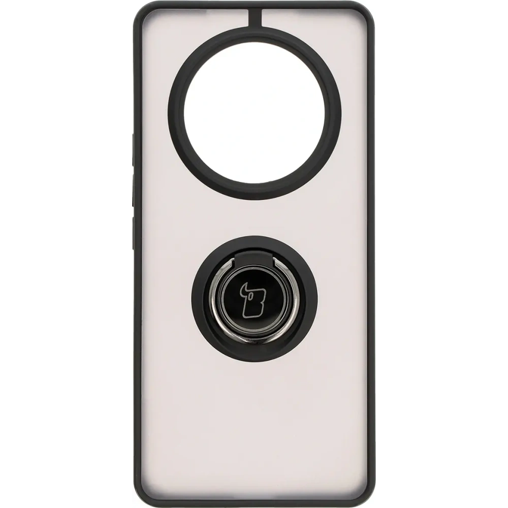 Hurtownia GSM - Bizon Case Hybrid Gyűrű Honor Magic7 Lite füstös színű, fekete kerettel - BIZ8306 - {ean13} - Hurt