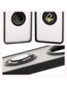 Wholesale Bizon Case Hybrid Ring Honor Magic7 Lite smoky with a black frame - BIZ8306 - {ean13} - Hurt