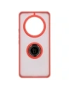 Hurtownia GSM - Bizon Case Hybrid Gyűrű Honor Magic7 Lite füstszínű piros kerettel - BIZ8307 - {ean13} - Hurt