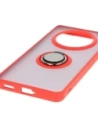Hurtownia GSM - Bizon Case Hybrid Gyűrű Honor Magic7 Lite füstszínű piros kerettel - BIZ8307 - {ean13} - Hurt
