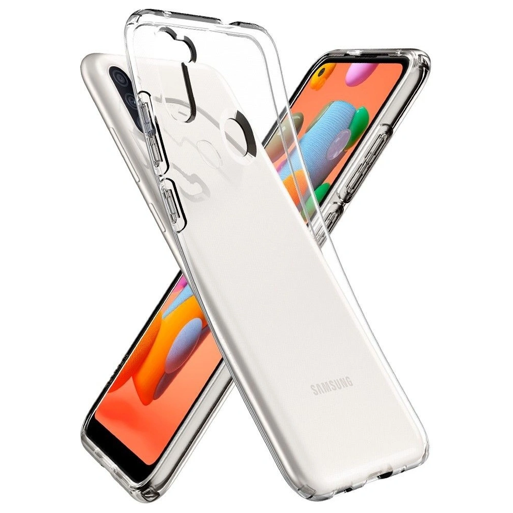 Hurtownia GSM - Etui Spigen Liquid Crystal Samsung Galaxy A11 Crystal Clear - SPN1098CL - {ean13} - Hurt