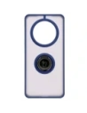 Wholesale Bizon Case Hybrid Ring Honor Magic7 Lite smoky with a dark blue frame - BIZ8308 - {ean13} - Hurt
