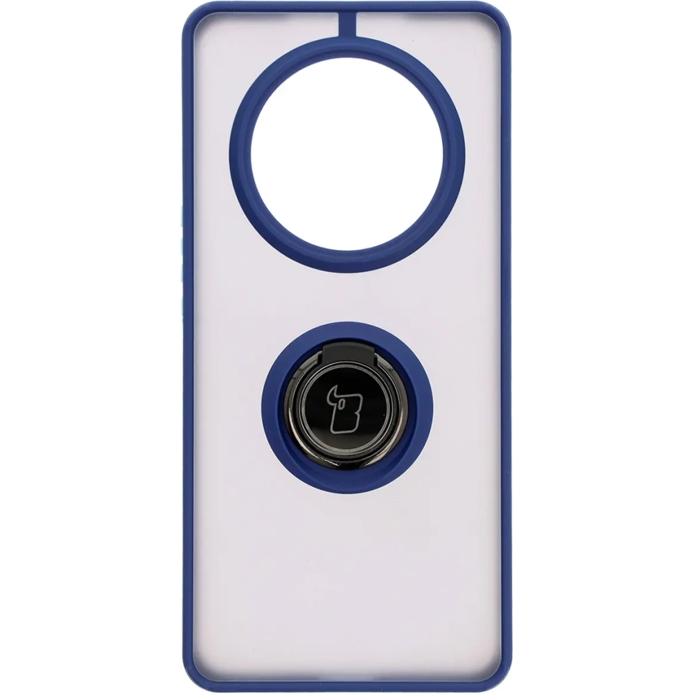 Hurtownia GSM - Bizon Case Hybrid Ring Honor Magic7 Lite füstös színben, sötétkék kerettel. - BIZ8308 - {ean13} - Hurt