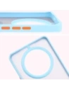 Wholesale Bizon Case Hybrid Ring Honor Magic7 Lite smoky with a light blue frame - BIZ8309 - {ean13} - Hurt