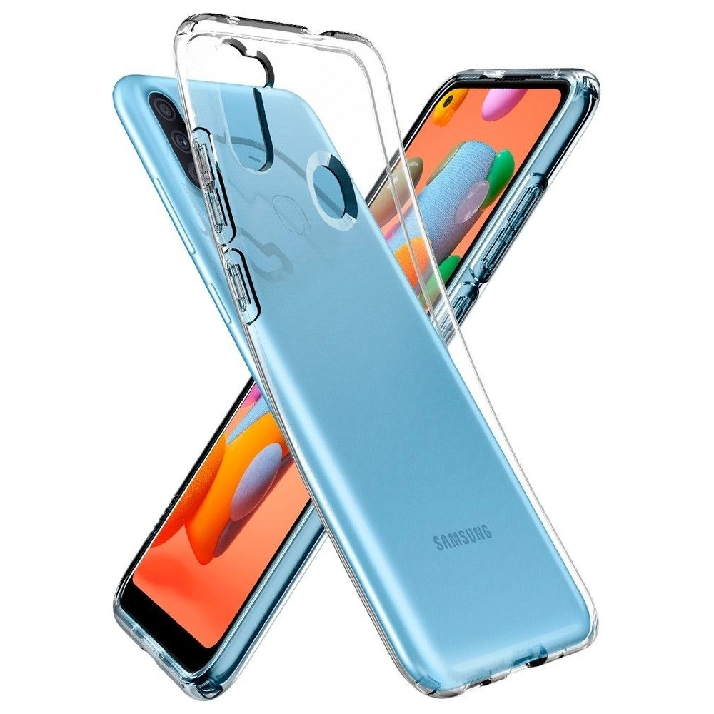 Hurtownia GSM - Etui Spigen Liquid Crystal Samsung Galaxy A11 Crystal Clear - SPN1098CL - {ean13} - Hurt