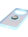 Hurtownia GSM - Bizon Case Hybrid Ring Honor Magic7 Lite rauchig mit einem hellblauen Rahmen - BIZ8309 - {ean13} - Hurt