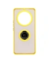 Hurtownia GSM - Bizon Case Hybrid Ring Honor Magic7 Lite fumuriu cu un cadru galben - BIZ8310 - {ean13} - Hurt
