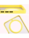 Hurtownia GSM - Bizon Case Hybrid Ring Honor Magic7 Lite fumuriu cu un cadru galben - BIZ8310 - {ean13} - Hurt