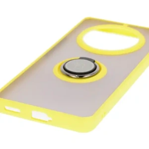 Hurtownia GSM - Bizon Case Hybrid Ring Honor Magic7 Lite fumuriu cu un cadru galben - BIZ8310 - {ean13} - Hurt