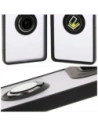 Hurtownia GSM - Bizon Case Hybrid Ring Motorola Moto G75 5G füstös fekete kerettel - BIZ8311 - {ean13} - Hurt