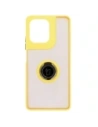 Hurtownia GSM - Bizon Case Hybrid Ring Motorola Moto G75 5G fumuriu cu un cadru galben - BIZ8312 - {ean13} - Hurt
