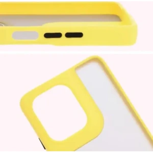 Hurtownia GSM - Bizon Case Hybrid Ring Motorola Moto G75 5G rauchig mit einem gelben Rahmen - BIZ8312 - {ean13} - Hurt