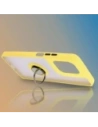Wholesale Bizon Case Hybrid Ring Motorola Moto G75 5G smoky with a yellow frame - BIZ8312 - {ean13} - Hurt