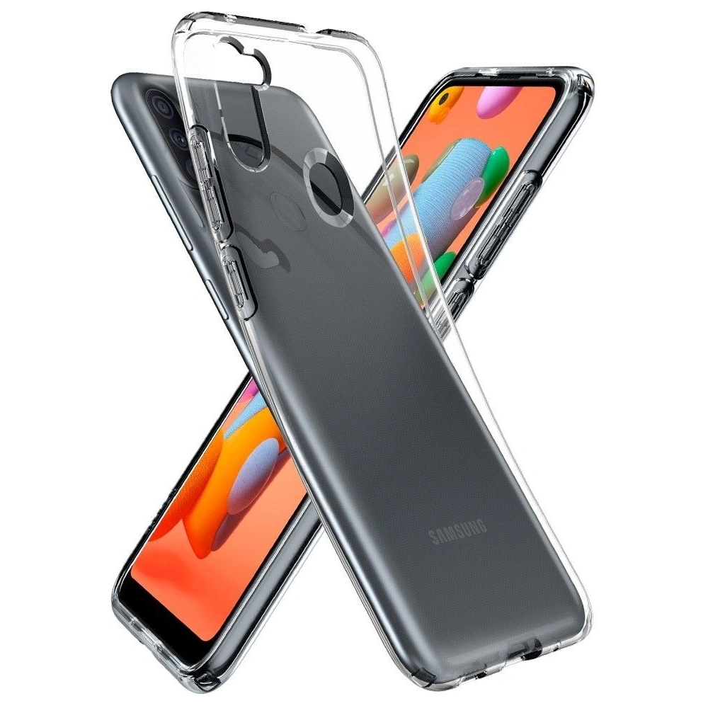 Hurtownia GSM - Etui Spigen Liquid Crystal Samsung Galaxy A11 Crystal Clear - SPN1098CL - {ean13} - Hurt