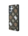 Wholesale Guess 4G Printed Colored Peony Pattern MagSafe Samsung Galaxy S25 Ultra brown - GUE4288 - {ean13} - Hurt