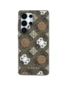 Wholesale Guess 4G Printed Colored Peony Pattern MagSafe Samsung Galaxy S25 Ultra brown - GUE4288 - {ean13} - Hurt