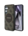 Hurtownia GSM - Guess 4G Kerek Patches Klasszikus Logó MagSafe Samsung Galaxy S25 barna - GUE4290 - {ean13} - Hurt