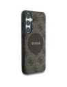 Hurtownia GSM - Guess 4G Kerek Patches Klasszikus Logó MagSafe Samsung Galaxy S25 barna - GUE4290 - {ean13} - Hurt