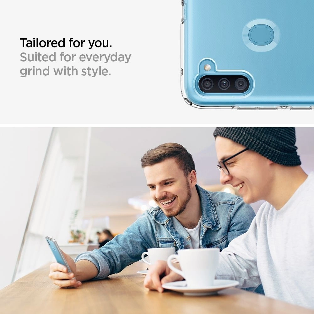 Wholesale Spigen Liquid Crystal Samsung Galaxy A11 Crystal Clear - SPN1098CL - {ean13} - Hurt