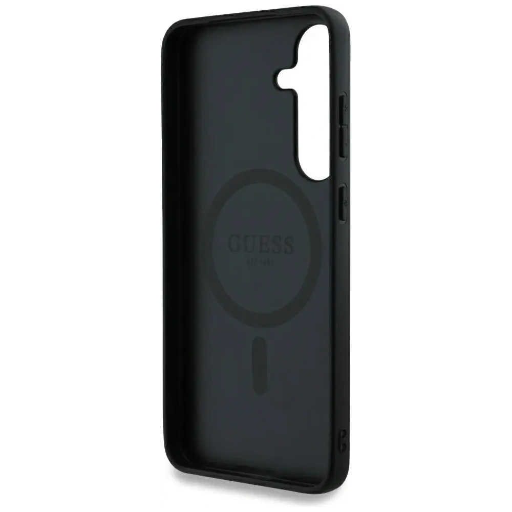 Hurtownia GSM - Guess 4G Kerek Patches Klasszikus Logó MagSafe Samsung Galaxy S25 barna - GUE4290 - {ean13} - Hurt