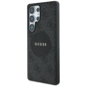 Hurtownia GSM - Etui Guess 4G Round Patch Classic Logo MagSafe pro Samsung Galaxy S25 Ultra černé - GUE4292 - {ean13} - Hurt