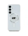Hurtownia GSM - Karl Lagerfeld Buton Karl Cap Tipărit Logo MagSafe Samsung Galaxy S25 alb - KLD21884 - {ean13} - Hurt