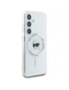Hurtownia GSM - Karl Lagerfeld Buton Karl Cap Tipărit Logo MagSafe Samsung Galaxy S25 alb - KLD21884 - {ean13} - Hurt