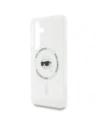 Hurtownia GSM - Karl Lagerfeld Buton Karl Cap Tipărit Logo MagSafe Samsung Galaxy S25 alb - KLD21884 - {ean13} - Hurt