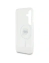 Hurtownia GSM - Karl Lagerfeld Buton Karl Cap Tipărit Logo MagSafe Samsung Galaxy S25 alb - KLD21884 - {ean13} - Hurt