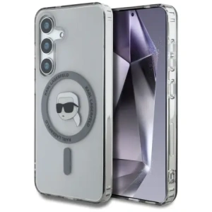 Hurtownia GSM - Karl Lagerfeld Buton Karl Cap Tipărit Logo MagSafe Samsung Galaxy S25 negru - KLD21885 - {ean13} - Hurt