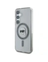 Hurtownia GSM - Etui Karl Lagerfeld Button Karl Head Printed Logo MagSafe do Samsung Galaxy S25 černé - KLD21885 - {ean13} - Hurt