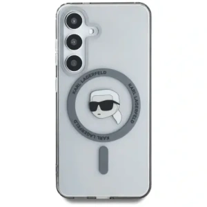 Hurtownia GSM - Karl Lagerfeld Buton Karl Cap Tipărit Logo MagSafe Samsung Galaxy S25 negru - KLD21885 - {ean13} - Hurt