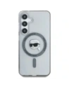 Hurtownia GSM - Etui Karl Lagerfeld Button Karl Head Printed Logo MagSafe do Samsung Galaxy S25 černé - KLD21885 - {ean13} - Hurt