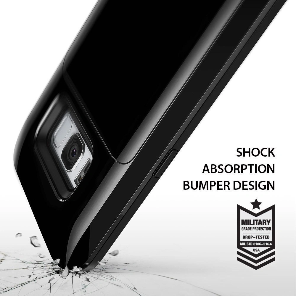 Hurtownia GSM - Etui Ringke Acces Wallet Samsung Galaxy S8 Plus Lesklá Bílá - RGK440GLS - {ean13} - Hurt