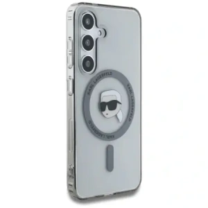 Hurtownia GSM - Karl Lagerfeld Buton Karl Cap Tipărit Logo MagSafe Samsung Galaxy S25 negru - KLD21885 - {ean13} - Hurt