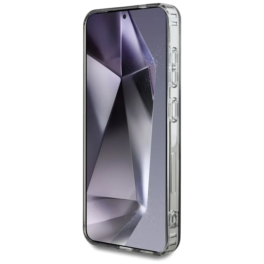 Karl Lagerfeld Gomb Karl Fej Nyomtatott Logó MagSafe Samsung Galaxy S25 fekete