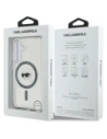Hurtownia GSM - Etui Karl Lagerfeld Button Karl Head Printed Logo MagSafe do Samsung Galaxy S25 černé - KLD21885 - {ean13} - Hurt