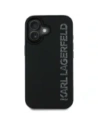 Hurtownia GSM - Karl Lagerfeld HC 3D Gumi Hosszú Csillám Apple iPhone 16 fekete - KLD21886 - {ean13} - Hurt