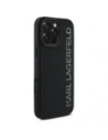 Hurtownia GSM - Etui Karl Lagerfeld HC 3D Rubber Elongated Glitter do Apple iPhone 16 Pro černé - KLD21887 - {ean13} - Hurt