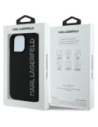 Hurtownia GSM - Etui Karl Lagerfeld HC 3D Rubber Elongated Glitter do Apple iPhone 16 Pro černé - KLD21887 - {ean13} - Hurt