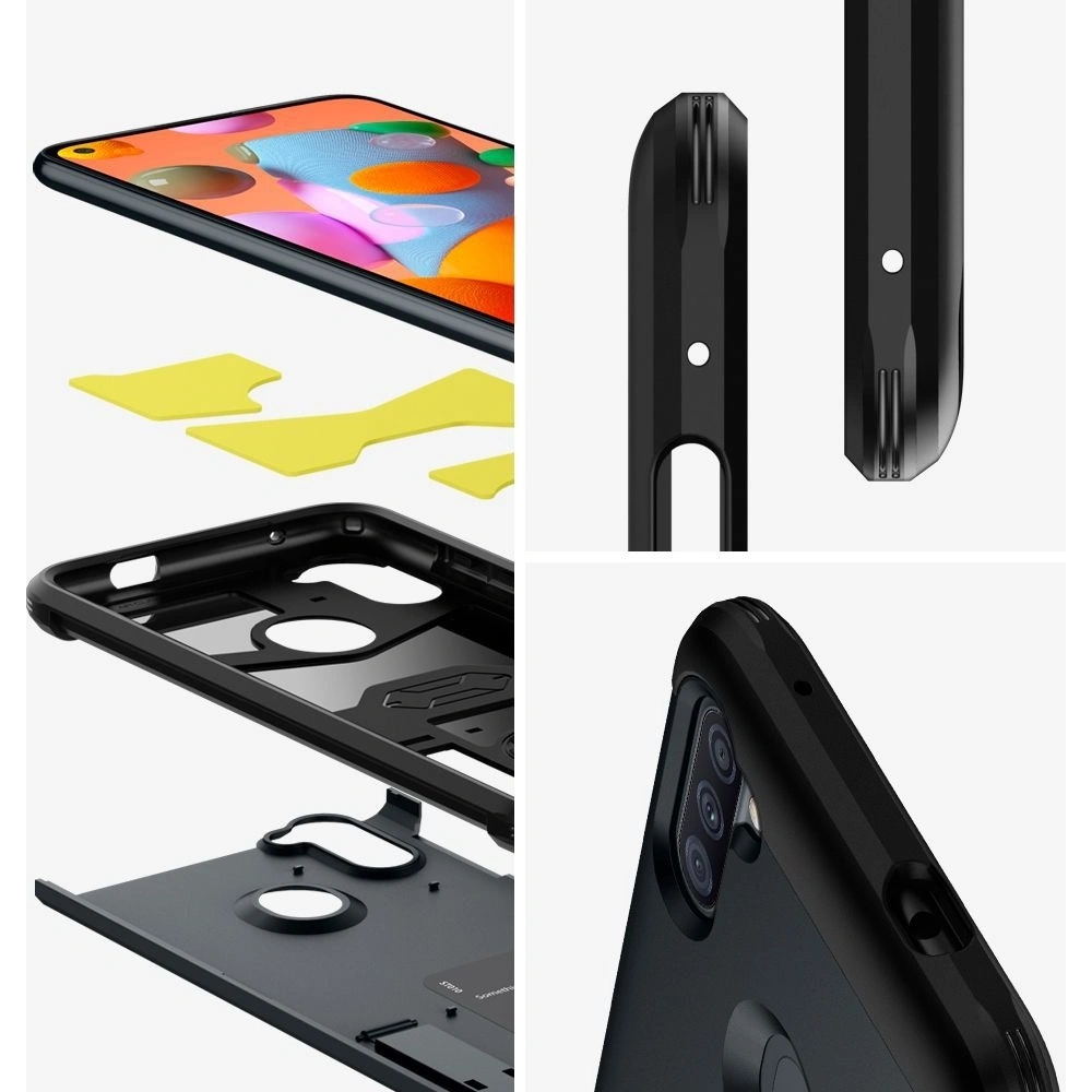 Hurtownia GSM - Etui Spigen Tough Armor Samsung Galaxy A11 Metal Slate - SPN1099MTL - {ean13} - Hurt