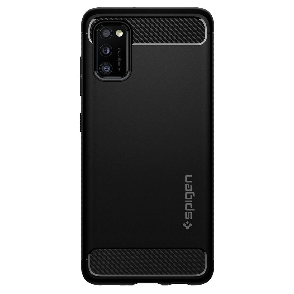 Hurtownia GSM - Etui Spigen Rugged Armor Samsung Galaxy A41 Matte Black - SPN1100BLK - {ean13} - Hurt