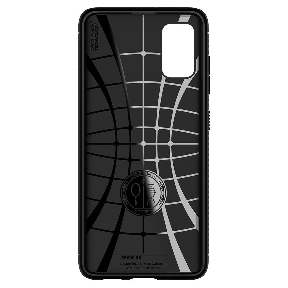Hurtownia GSM - Etui Spigen Rugged Armor Samsung Galaxy A41 Matte Black - SPN1100BLK - {ean13} - Hurt