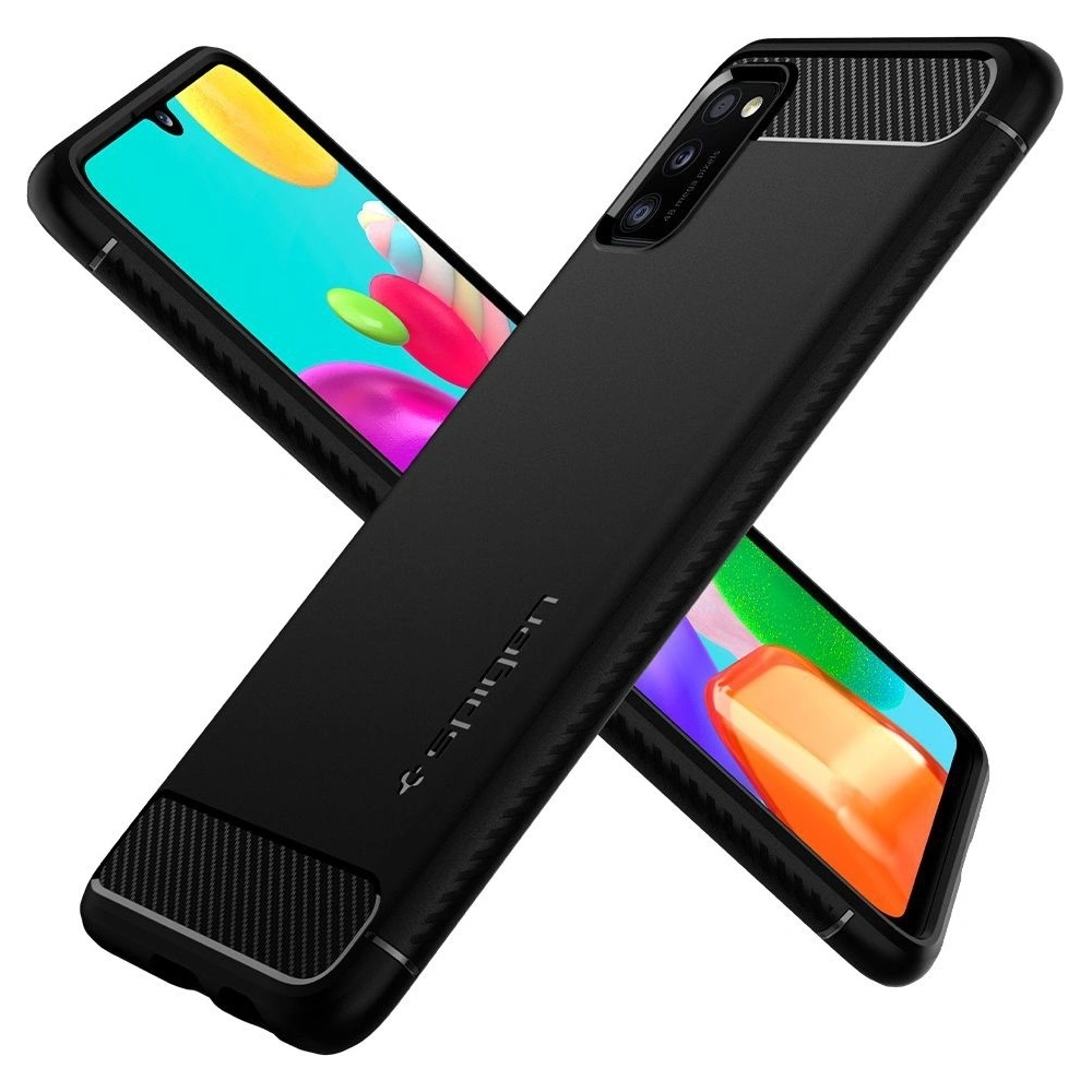 Hurtownia GSM - Etui Spigen Rugged Armor Samsung Galaxy A41 Matte Black - SPN1100BLK - {ean13} - Hurt