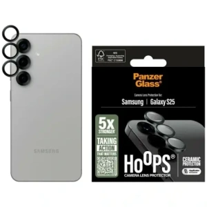 Hurtownia GSM - Keramické sklo na objektiv PanzerGlass Hoops Lens Protector pro Samsung Galaxy S25 keramické - PZG795 - {ean13} - Hurt