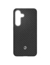 Hurtownia GSM - Samsung Spigen Enzo Aramid Magnet Galaxy S25 schwarz-silber - SMG1274 - {ean13} - Hurt