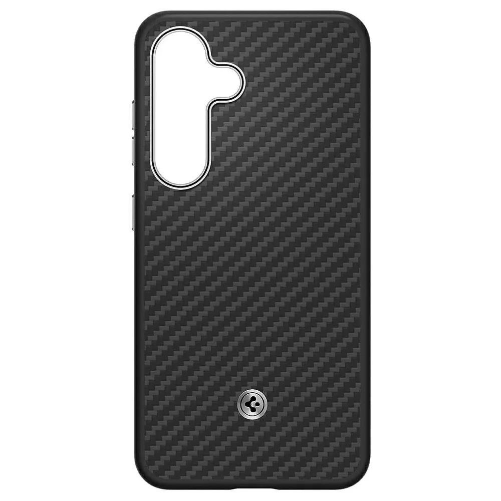 Hurtownia GSM - Samsung Spigen Enzo Aramid Magnet Galaxy S25 negru-silver - SMG1274 - {ean13} - Hurt