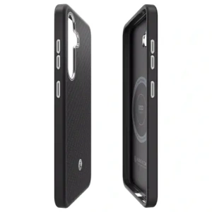 Hurtownia GSM - Samsung Spigen Enzo Aramid Magnet Galaxy S25 negru-silver - SMG1274 - {ean13} - Hurt