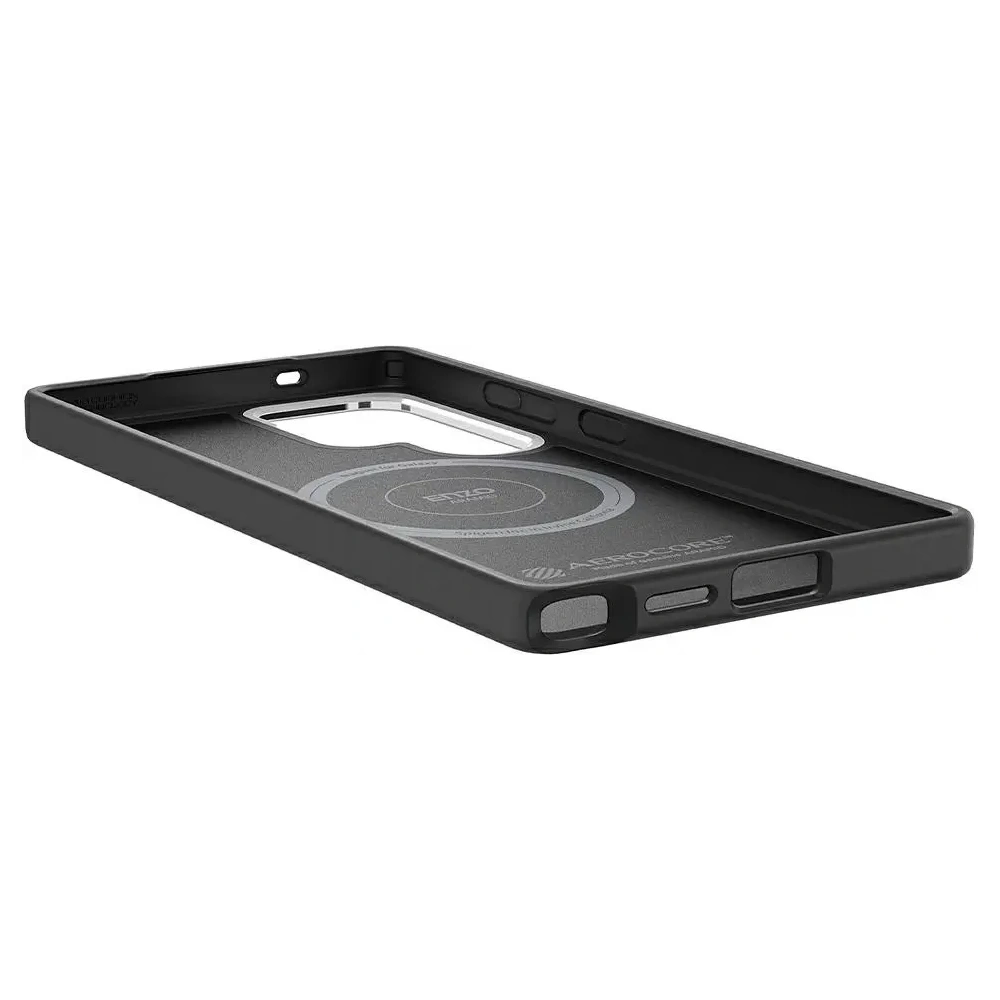 Hurtownia GSM - Samsung Spigen Enzo Aramid Magnet Galaxy S25 Ultra negru-argintiu - SMG1275 - {ean13} - Hurt