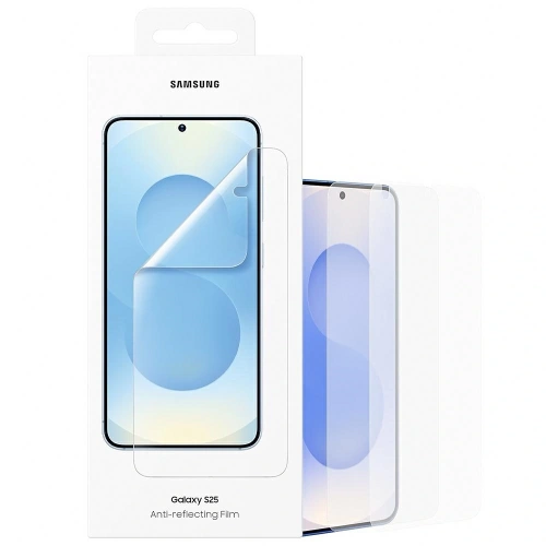 Folia ochronna Samsung Anti-reflecting Film do Galaxy S25 przezroczysty [2 PACK]